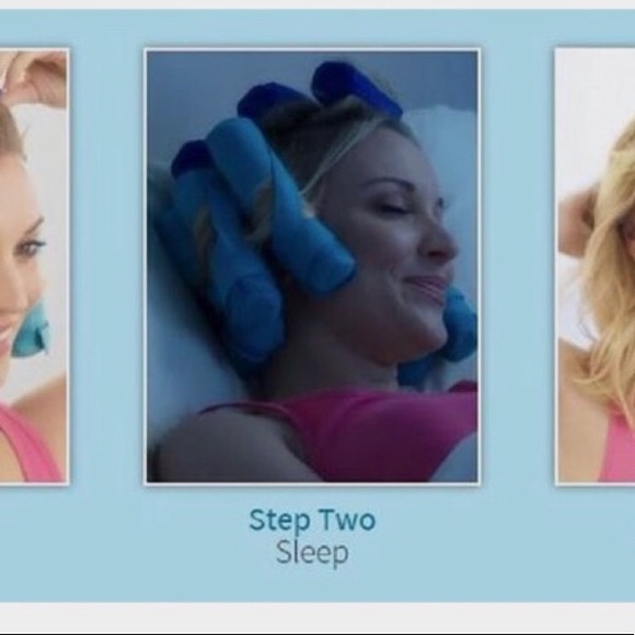 NWOT . Sleep Styler Large rollers for long/thick/curly hair. 8 rollers - Picture 7 of 9